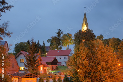 Polska - Mazury - Gietrzwałd. Sanktuarium Maryjne. photo