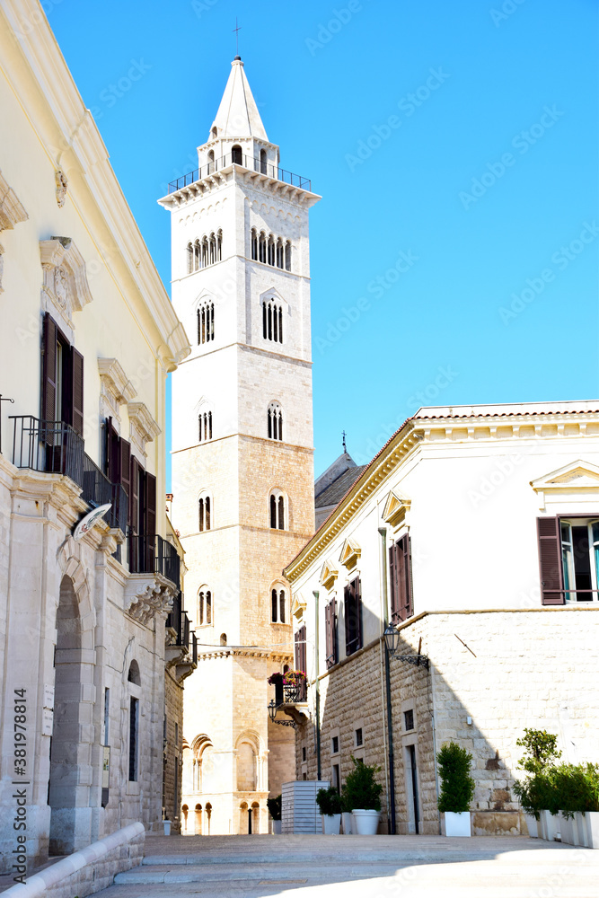 Tower of Cathedral in Trani, Italy