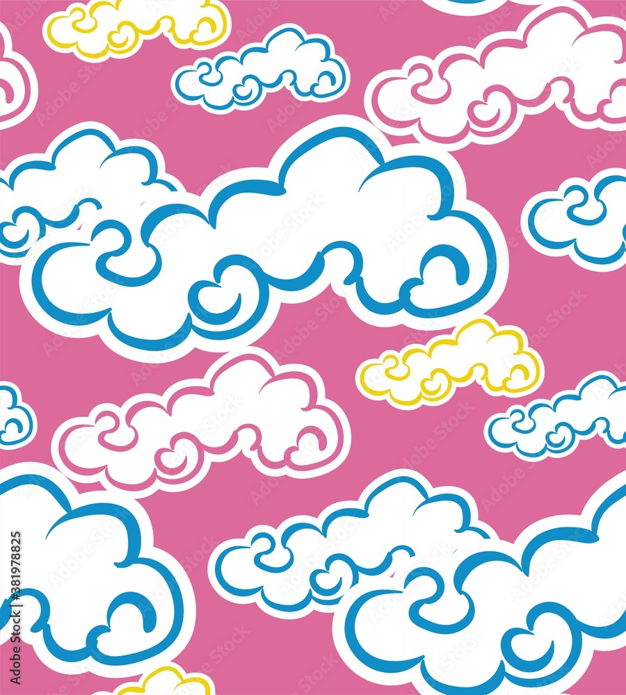 skate rider bright vector seamless pattern skate rider bright vector seamless pattern