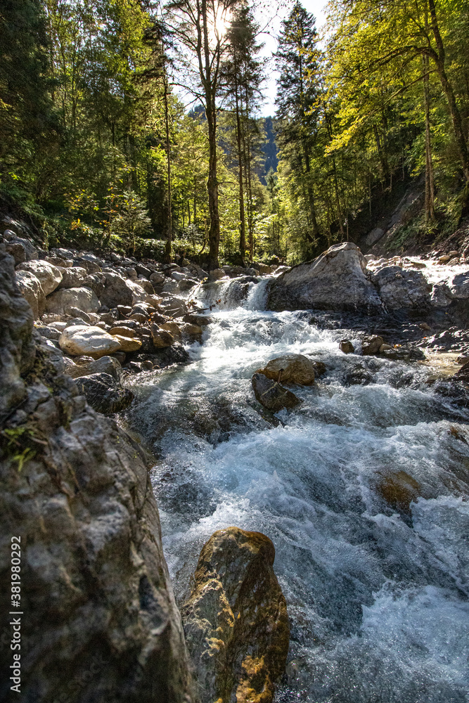 Höllentalklamm, Schlucht, Natur