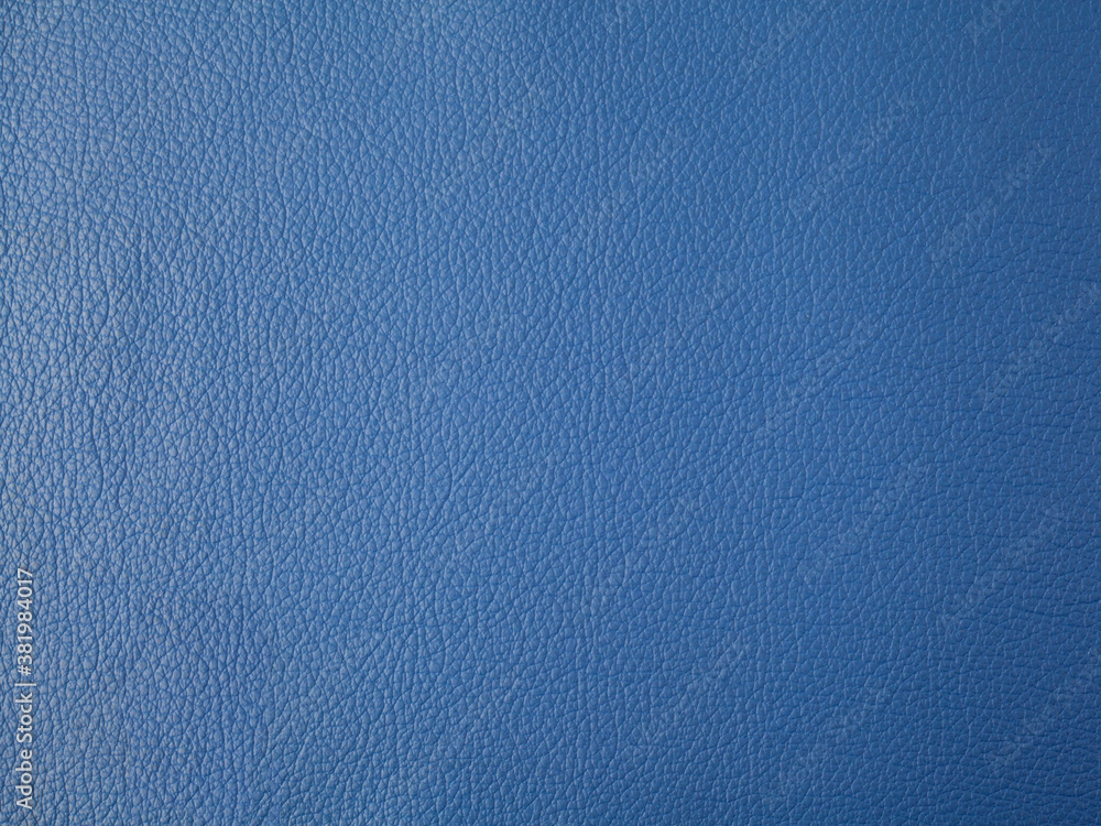 Blue cattle leather texture background