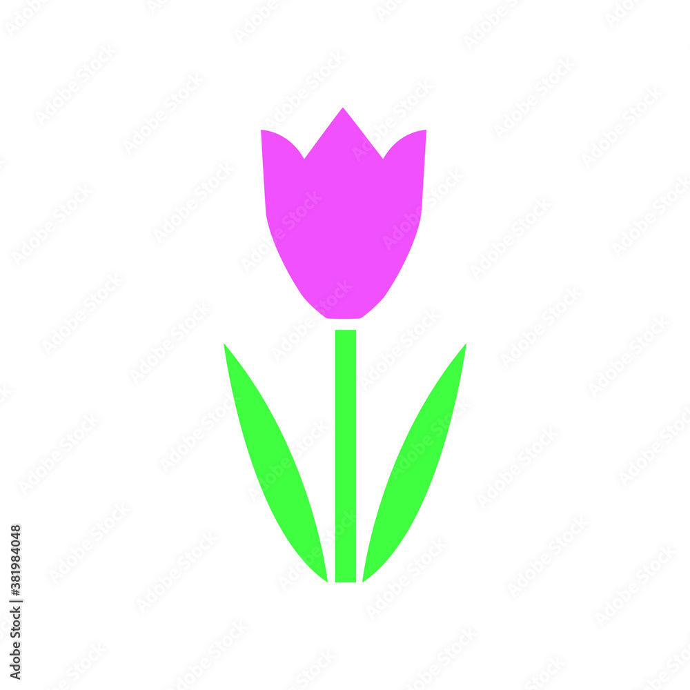tulip flower icon tulip flower icon
