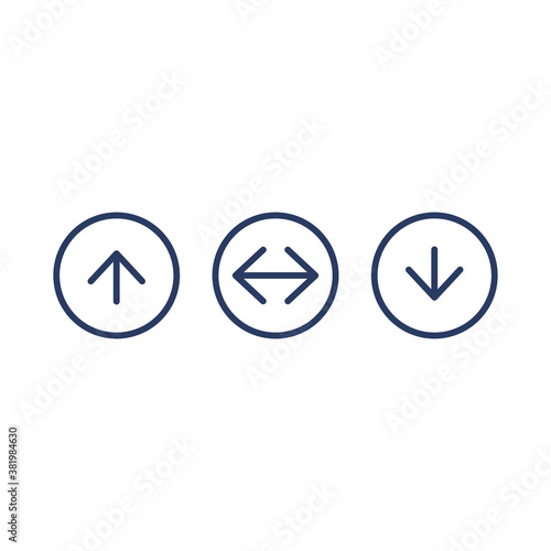 left and right up down web ...