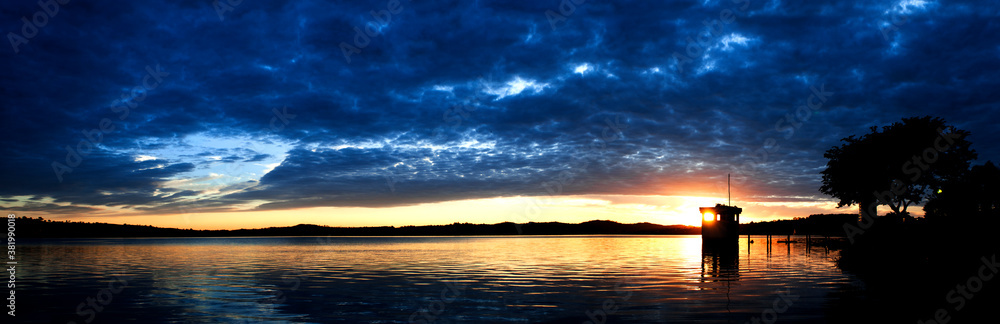 Obraz premium Por do sol