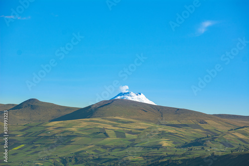 The Cotopaxi is an active stratovolcano found in the Latacunga canton, Cotopaxi Province, Republic of Ecuador. With an elevation of 5897 meters above sea level, it is the second highest volcano in the