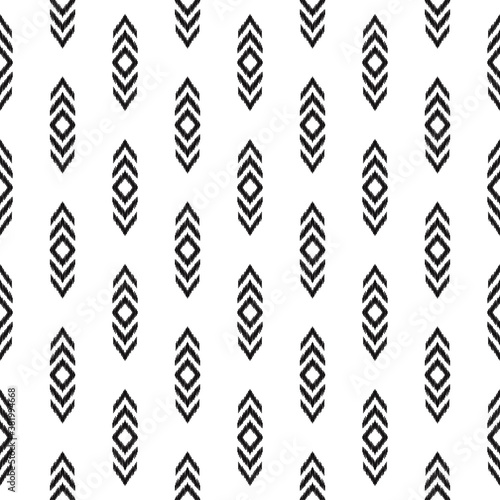 Tribal seamless pattern. Ethnic background. 