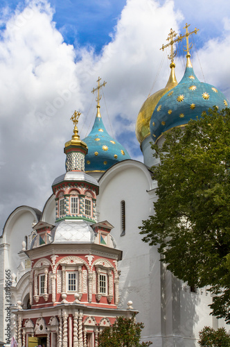 Uspensky treasure with a chapel in Trinity Sergius Lavra photo