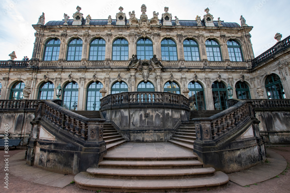 walking through Dresden, Germany