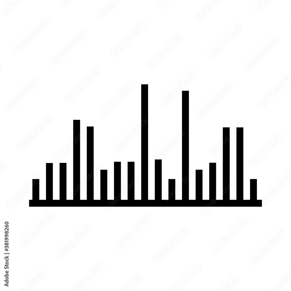 sound compression icon, vector illustration