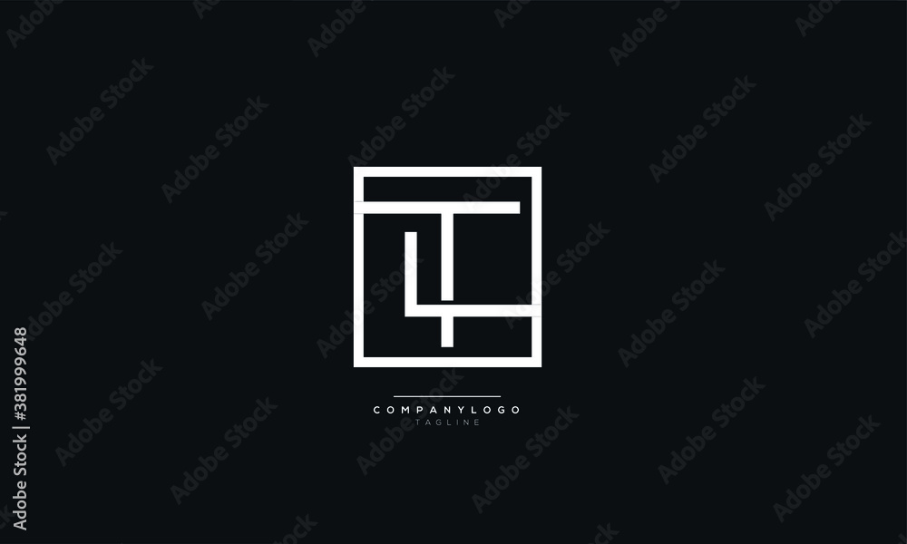 TL, LT Letter Business Logo Design Alphabet Icon Vector Monogram TL, LT Letter Business Logo Design Alphabet Icon Vector Monogram