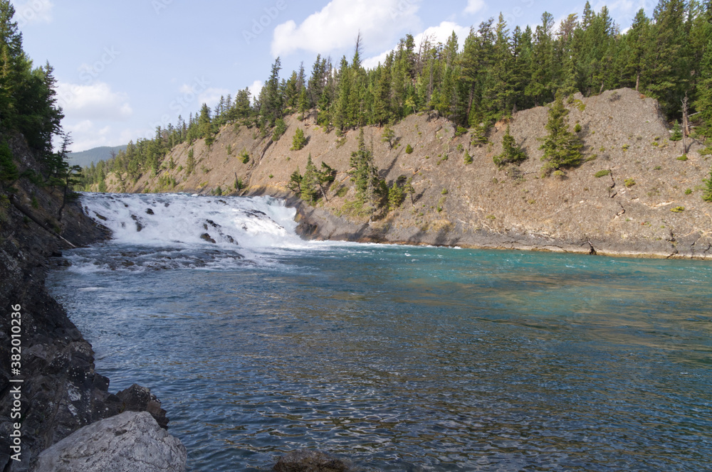 Bow Falls on a Summer Afternoon