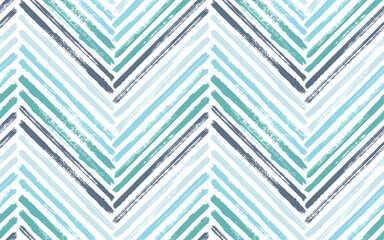 Papier peint photo Chevron patrons Chevron zigzag pinceau motif tendance  © SunwArt