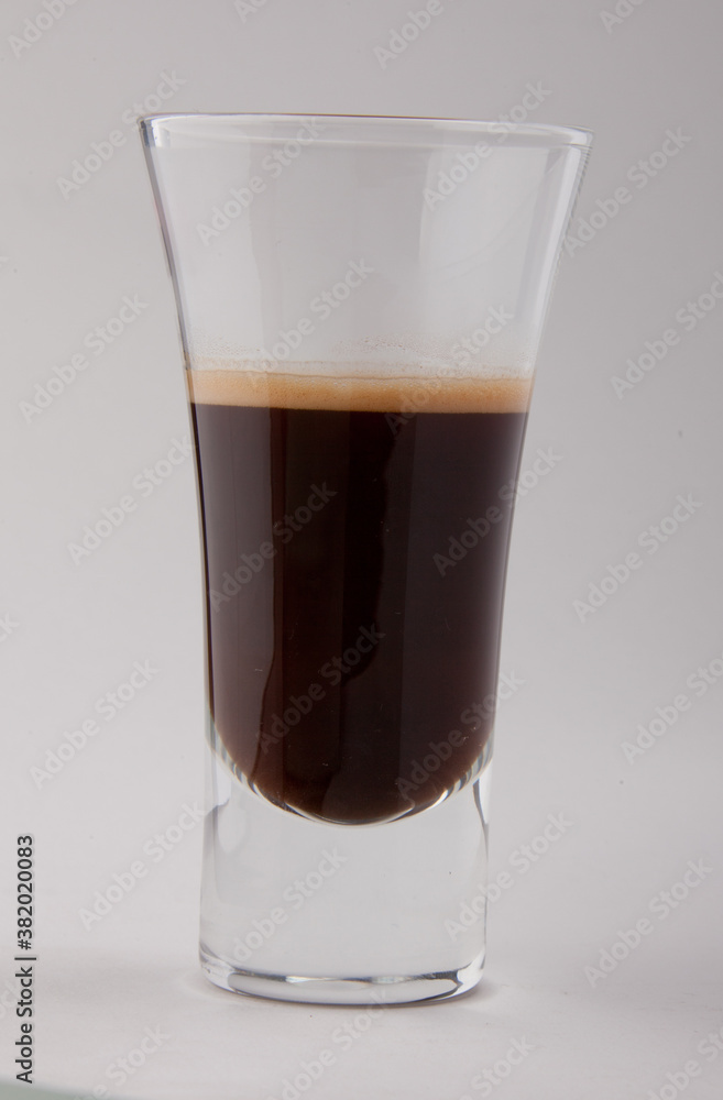 coffee in glass coffee in glass