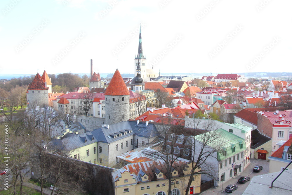 Photos of the Walled City of Tallinn, Estonia