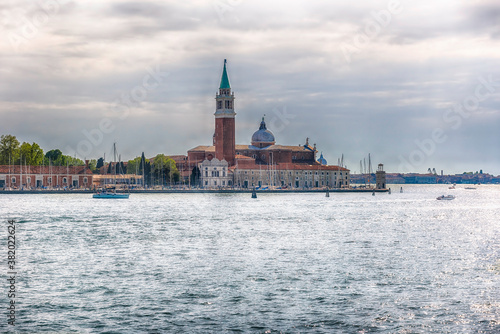 Scenic view of St George Church and Island, Venice, Italy