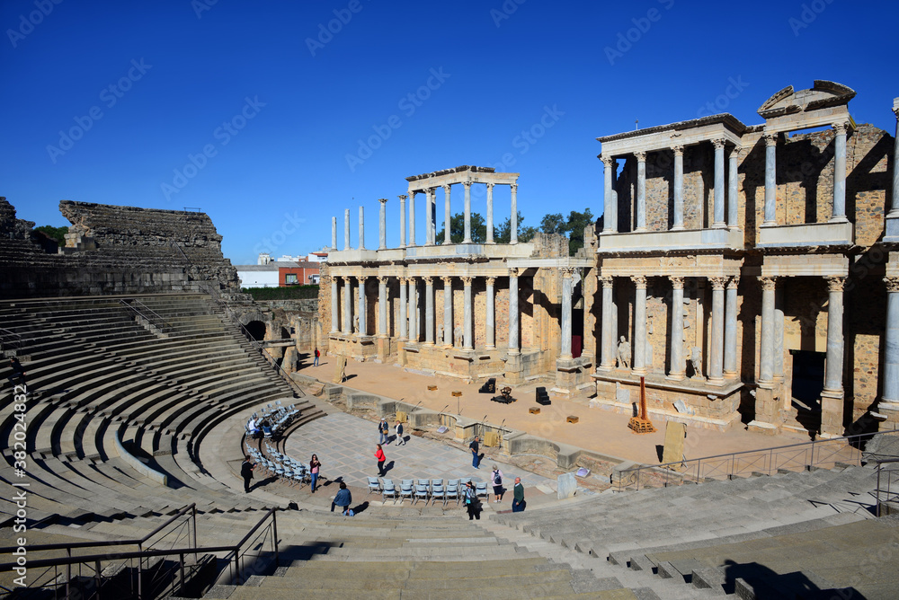Obraz premium Roman Theatre of Merida