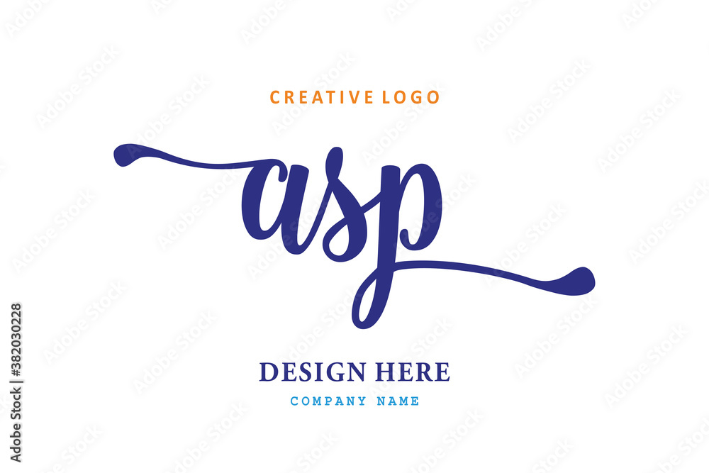The simple ASP layout logo is easy to understand and authoritative The simple ASP layout logo is easy to understand and authoritative