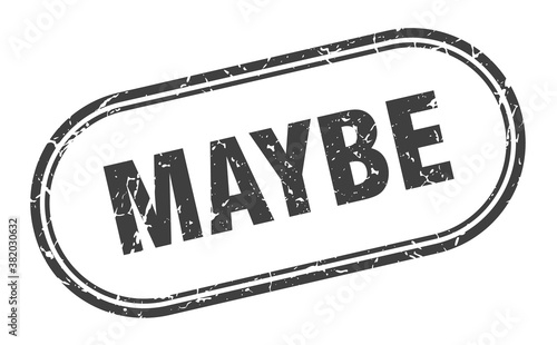 maybe stamp. rounded grunge textured sign. Label