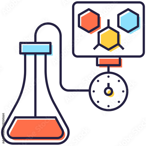 Chemistry Flat Vector 