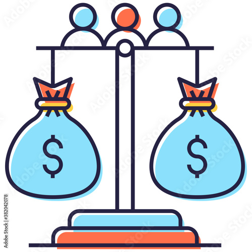 Crowdfunding Flat Vector 