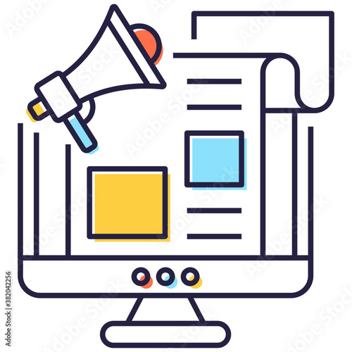 Business Newsletter Vector 