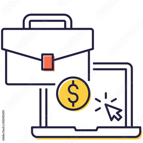 Online Business Vector 