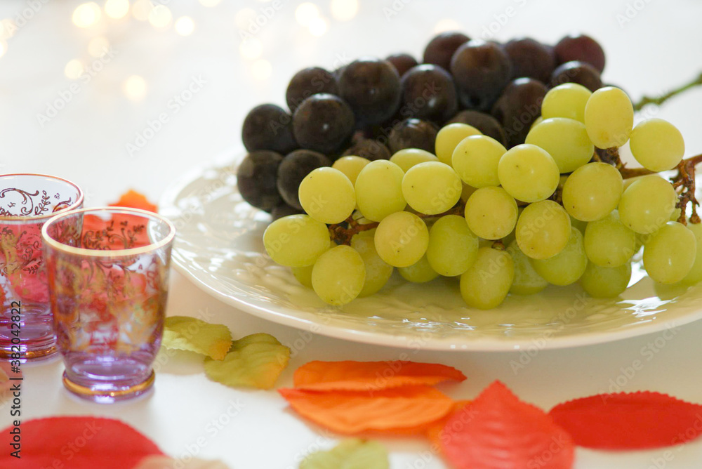 grapes and wine grapes and wine