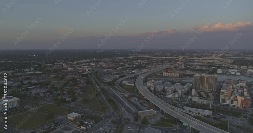 Tampa Florida Aerial v46 birdseye shot of Channel District during afternoon - DJI Inspire 2, X7, 6k - March 2020 Tampa Florida Aerial v46 birdseye shot of Channel District during afternoon - DJI Inspire 2, X7, 6k - March 2020
