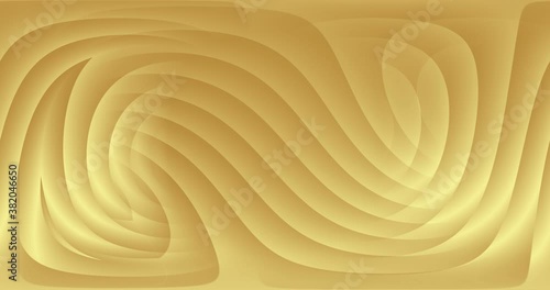 4k 3D animation of rows of colorful yellow stripes. Geometry pattern motion background. 3D - rendering