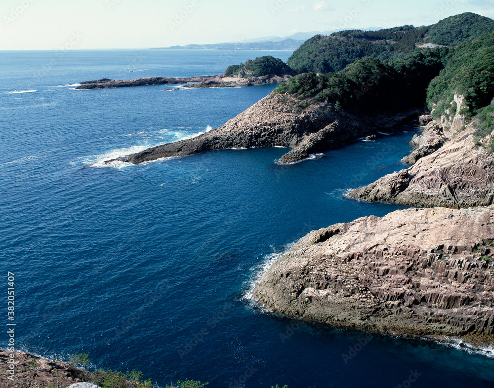 Obraz premium 日向岬の海岸