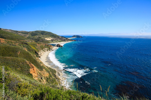 The Big Sur coast, California 