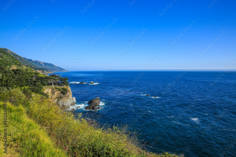 The Big Sur coast, California The Big Sur coast, California