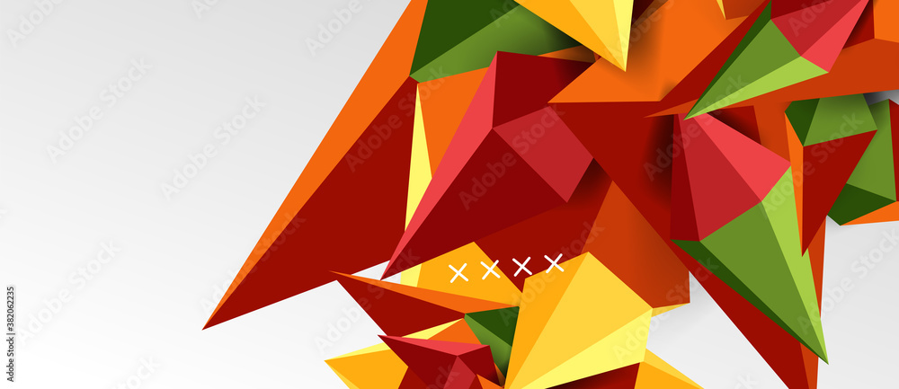 3d low poly abstract shape background vector illustration 3d low poly abstract shape background vector illustration