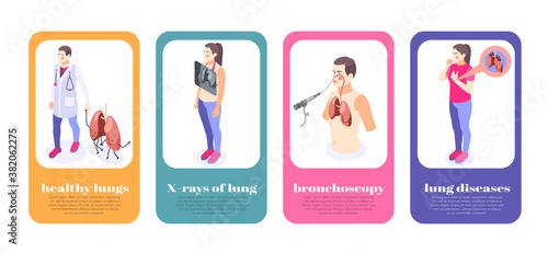 Lung Inspection Banners Set