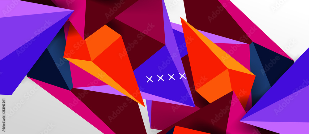 3d low poly abstract shape background vector illustration 3d low poly abstract shape background vector illustration