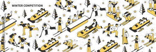Winter Competition Pattern