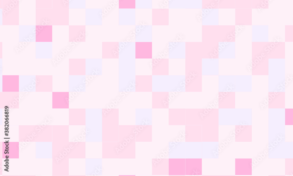 Abstract square pixel mosaic pink background geometric seamless pattern in pastel colors. 8 bit Abstract square pixel mosaic pink background geometric seamless pattern in pastel colors. 8 bit