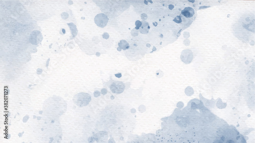 blue indigo colorful watercolor splash on paper background