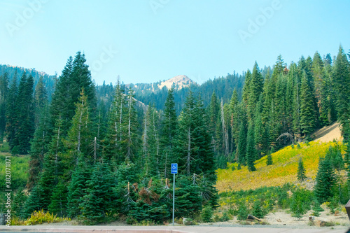 autumn in the mountains