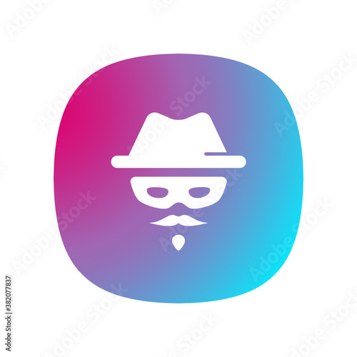 Hide Identity - Button