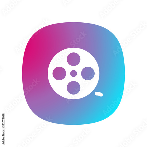 Film Reel - Button