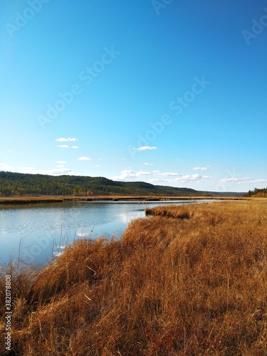 lake in the autumn