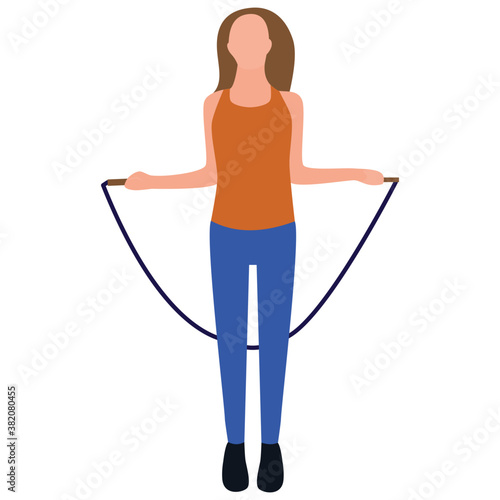 
Gymnastic flat icon design, yoga 
