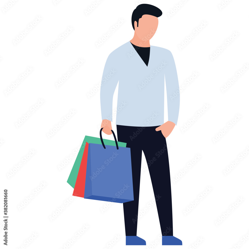 Shopping girl flat icon design, leisure time
Shopping girl flat icon design, leisure time
