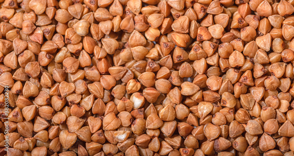 Buckwheat still life photo background above view Buckwheat still life photo background above view