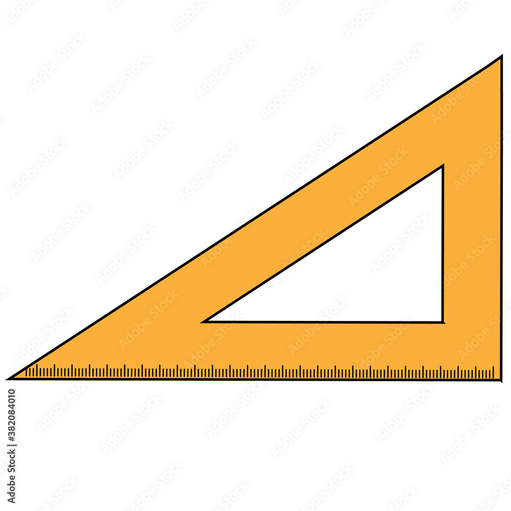Simple illustration of ruler tool icon Concept of work tools Simple illustration of ruler tool icon Concept of work tools