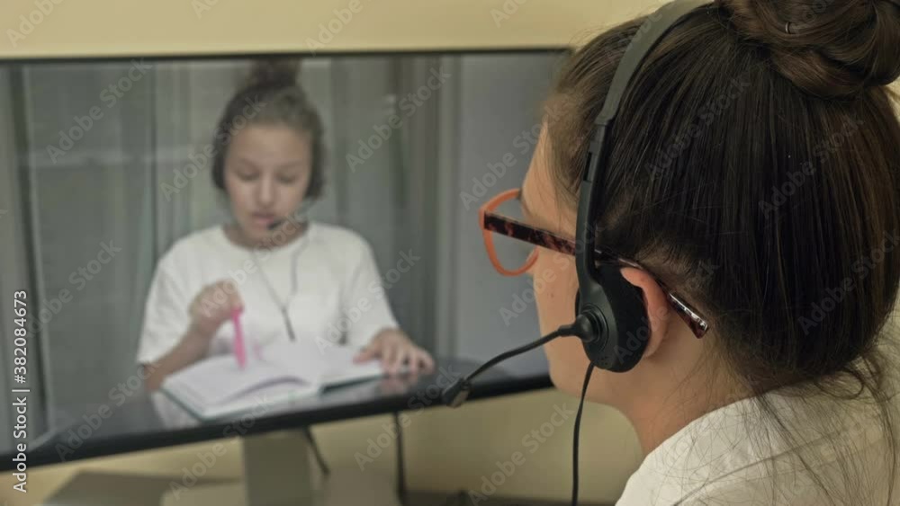 Teacher or tutor communicates with the student via the Internet. Features of distance learning. Teacher or tutor communicates with the student via the Internet. Features of distance learning.