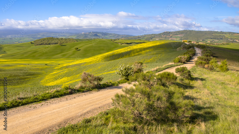 Fototapeta premium Tranquil landscape Tuscany