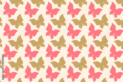 Wallpaper Mural Beautiful butterfly pattern design. Suitable for wallpapers and backgrounds. Torontodigital.ca
