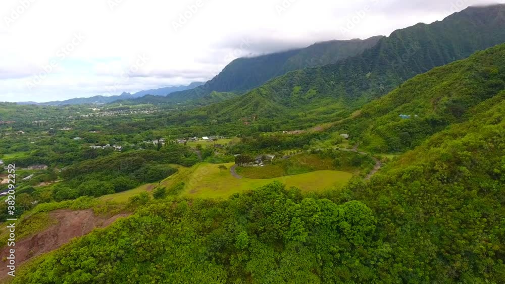Aerial Ahuimanu, Oahu, Hawaii Aerial Ahuimanu, Oahu, Hawaii